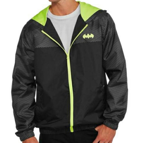DC Comics Lightweight Windbreaker Jacket - Picture 1 of 2